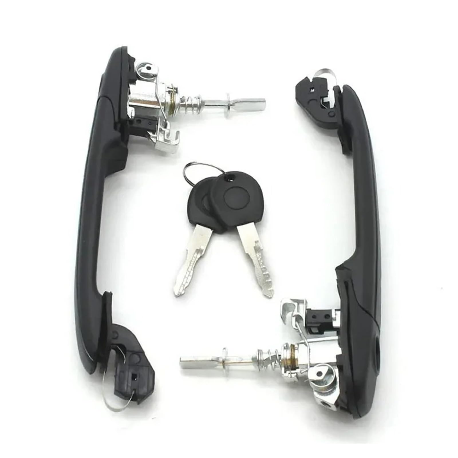 Bhgmgeblv One Color Durable Outside Door Handle For Vw For Polo 6N 6N1 6N2 6N0837207c 6N0837207cd Front Left Right Door Handle With Lock Barrel