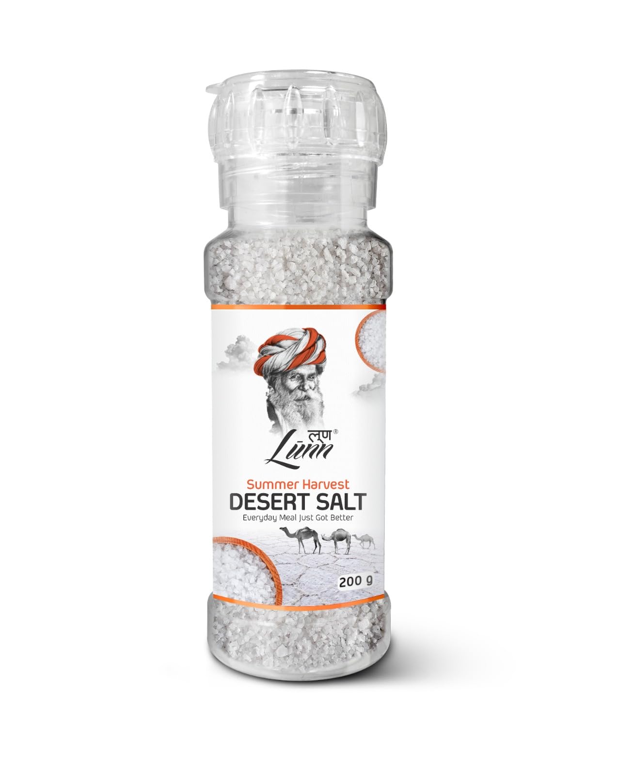 LUNN DESERT SALT (SUMMER HARVESTED)| 200 GMS |PACK OF 1 (GRINDER) (B08Q7GKWDD) Amazon Price History, Amazon Price Tracker