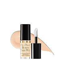 Vista 60 de Too Faced Born This Way Super Coverage Multi-Use Concealer Full Coverage, Non-Comedogenic, Oil Free + Long Lasting Concealer Hyaluronic Acid