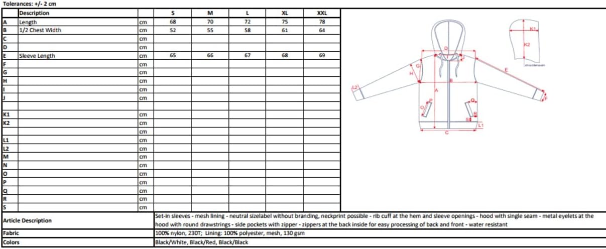 Artshirt Factory Simson University Wind Jacket