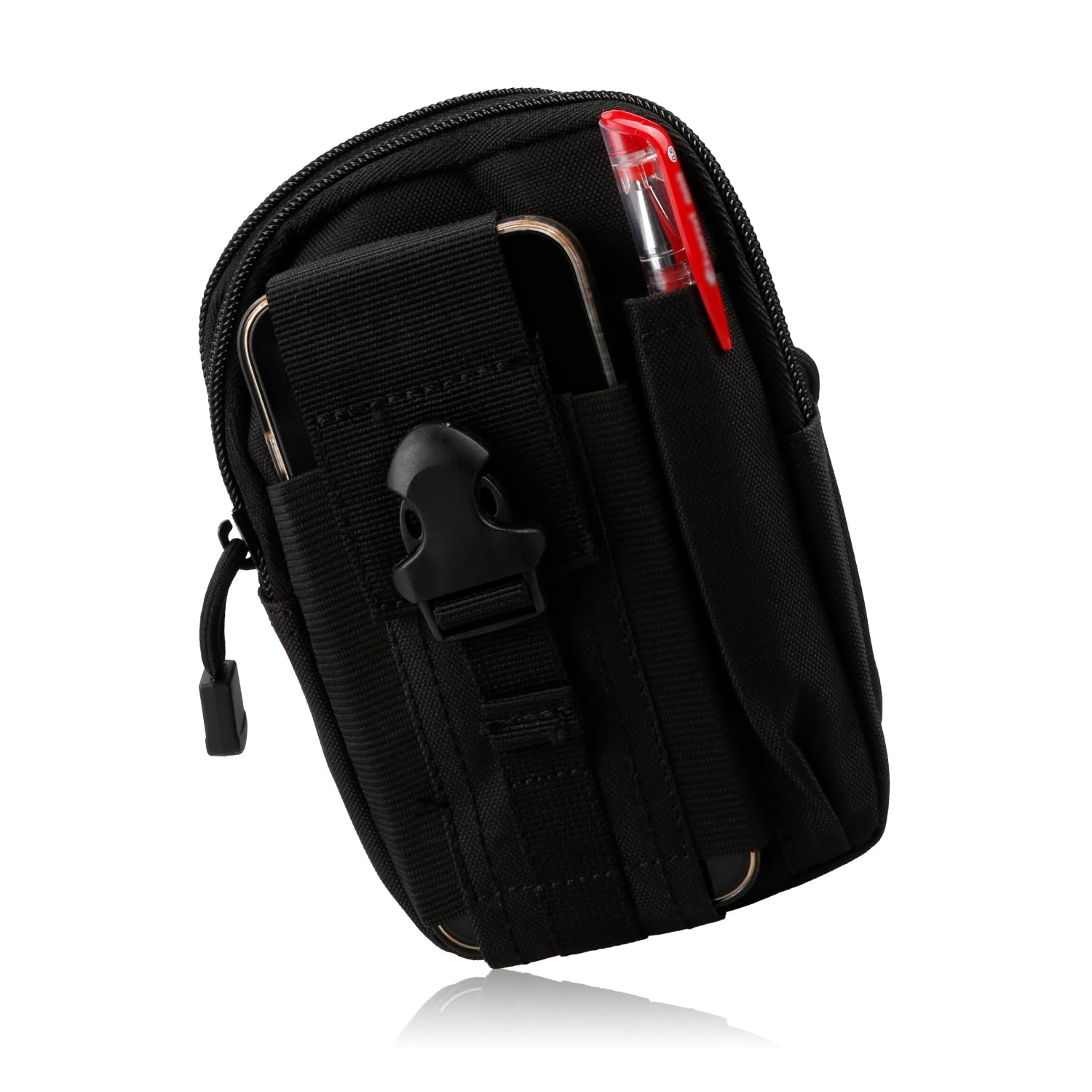Rumyve Tactical Waist Molle EDC Small Tool Bag for Smartphone, Outdoor Carry (Style A)