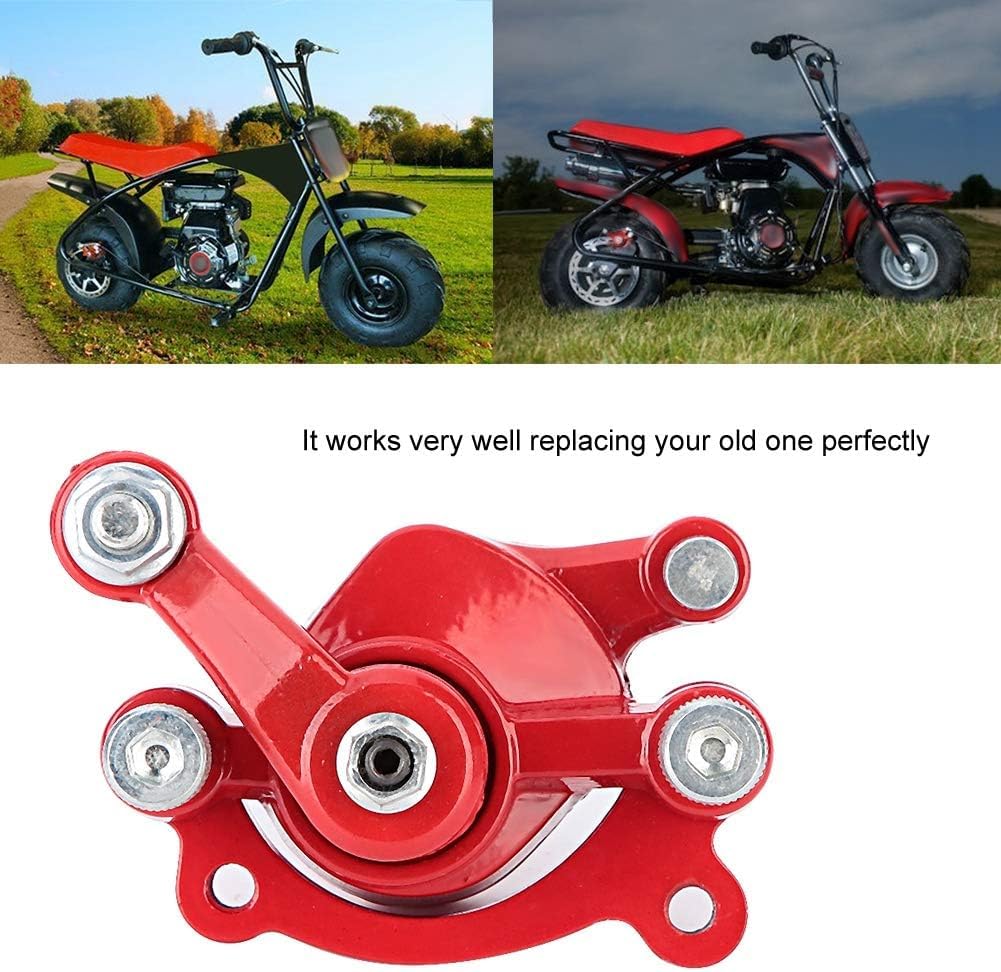 Pastiglie pinza freno a disco, resistenza al taglio durevole Effetto frenante stabile Basso tasso di usura Anteriore Posteriore Misura per cinese Mini Moto Kid Atv Quad 43cc 47cc 49cc