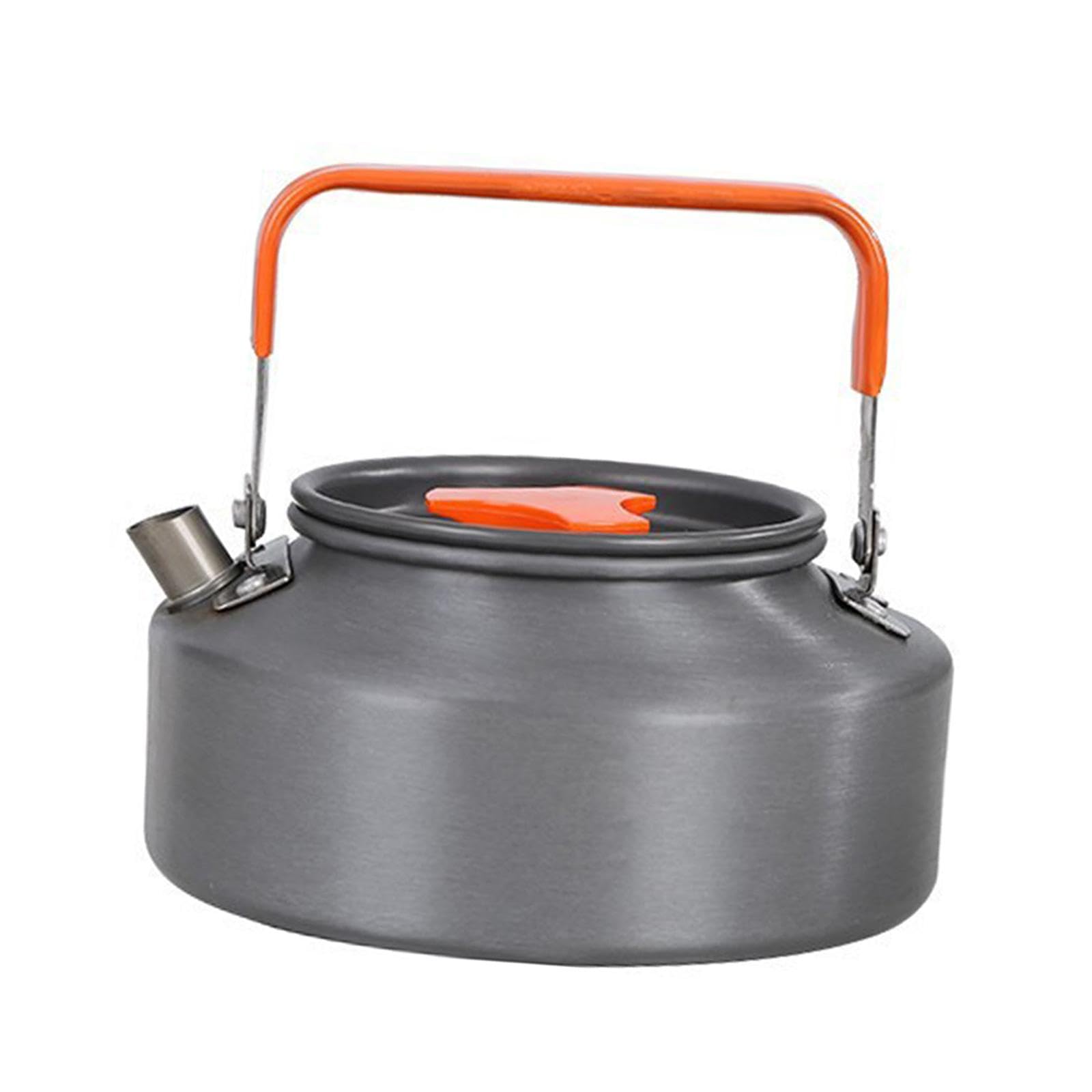 Yiju Camping Kettle Teapot Camping Pot Tableware for Fishing Picnic Camping Backpacking, 1.6L 17.5x17.5x8.5cm