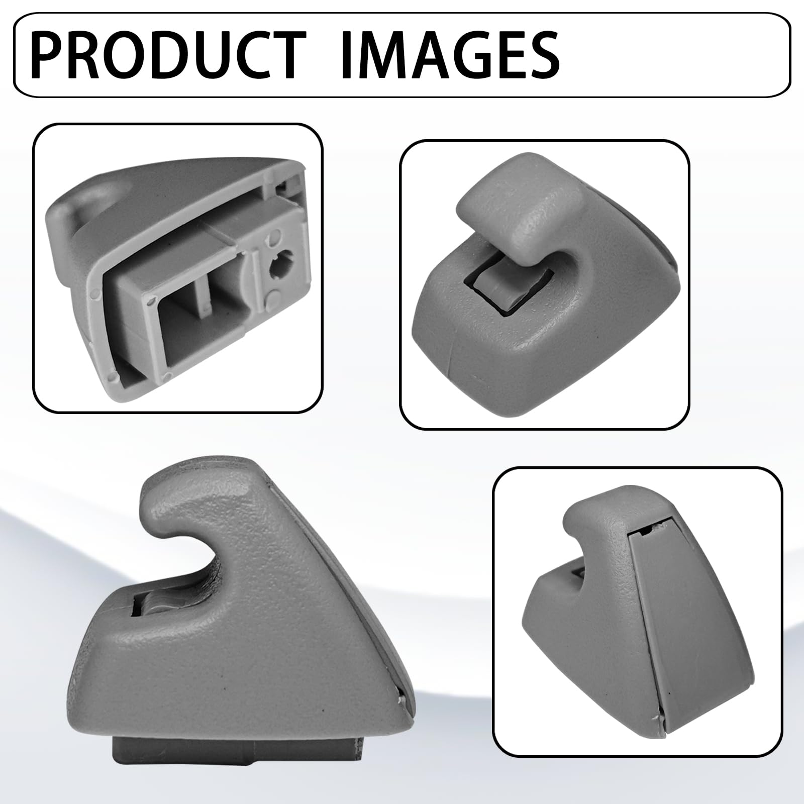 KITUREK Lot De 2 Clips De Fixation Pour Pare-soleil, OEM 95994975