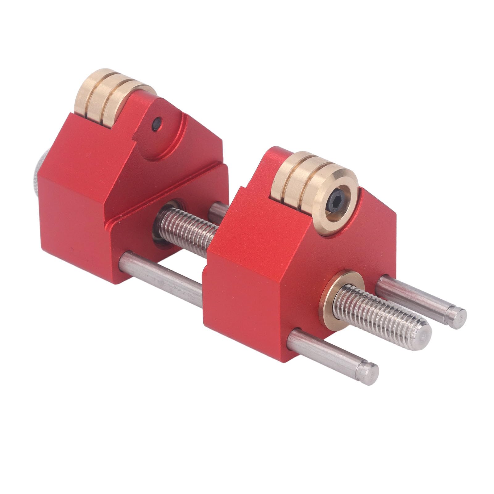 Kit de afilado de cincel, guía de afilado de aleación de aluminio con ángulo de 15 a 45 grados y medidor para carpinteros, entusiastas del bricolaje y carpinteros profesionales