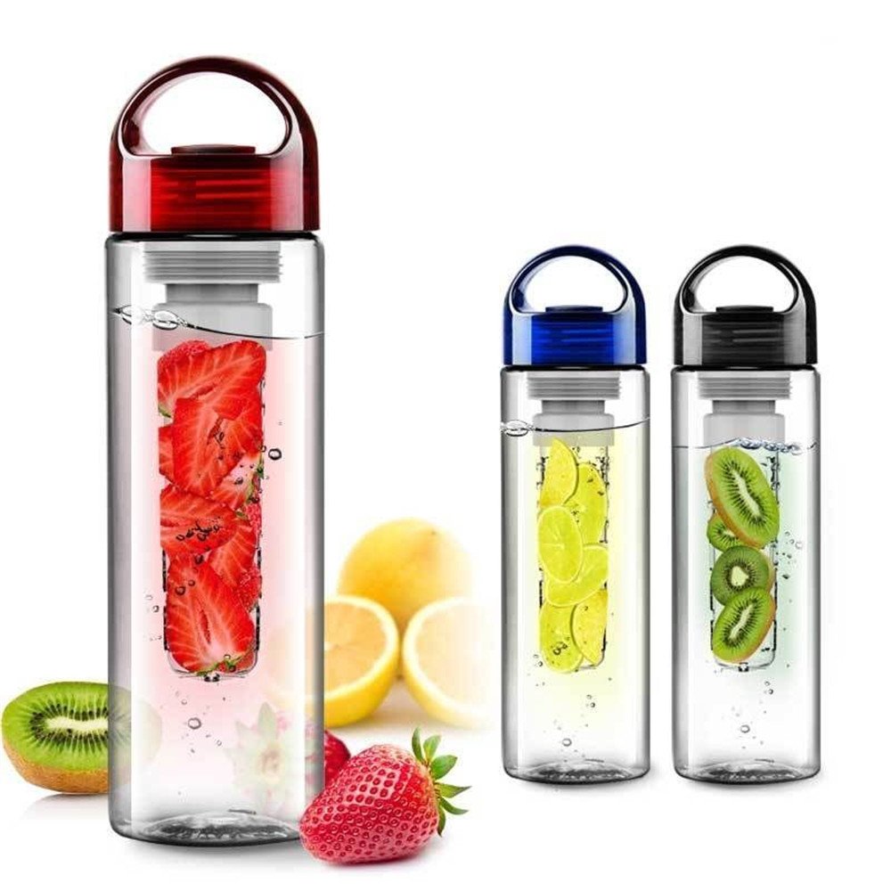 Phoenix Fitness Bouteille d'eau infuseur de fruits 650 ml - Infusée de fruits à saveur naturelle - Étanche avec tige d'infusion pleine longueur Phoenix Fitness Bouteille d'eau infuseur de fruits 650 ml - Infusée de fruits à saveur naturelle - Étanche avec tige d'infusion pleine longueur