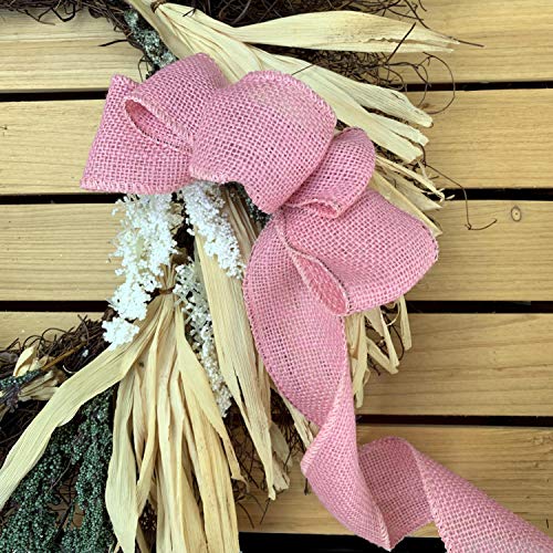 Image of Pink Blue Gingham Easter Ribbon - 1 1 /2 inch x 20 Yards, Wired Edges, Valentine's Day, Farmhouse Spring Decor, Summer, Gift Wrap, Hair Bow, Gift Bows, Mother's Day, Summer, Birthday, Wedding