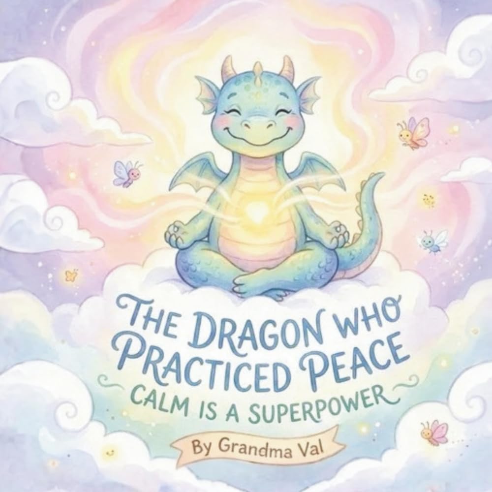 The Dragon Who Practiced Peace: Calm Is a Superpower (Grandma Val's Whimsical Tales)
