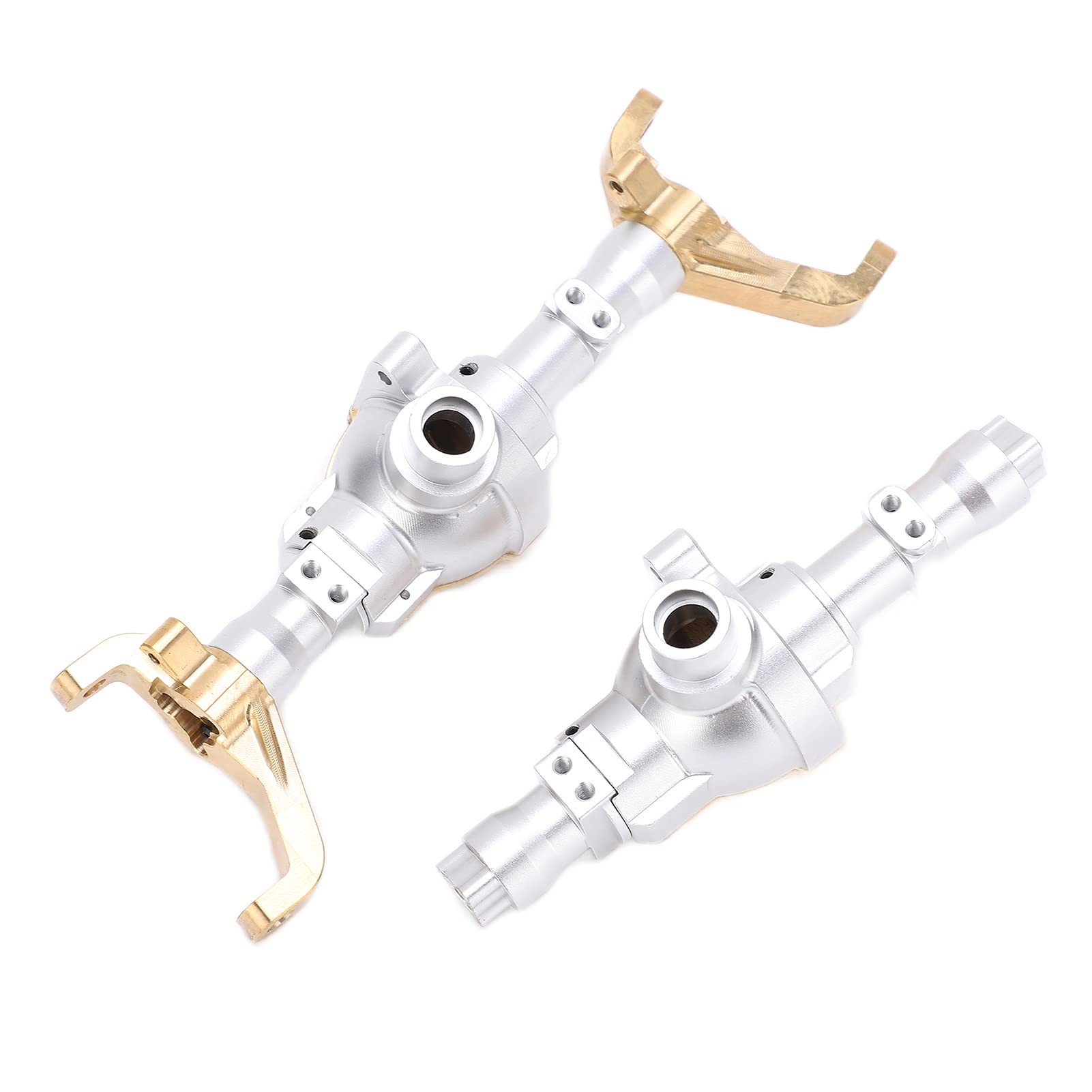 Generic Akcesoria Samochodowe RC, Uniwersalna Obudowa Przedniej Osi Tylnej ze Stopu Aluminium, Obudowa Części Zamiennych ze Stopem, Idealna do Samochodu RC Gen8 1/10