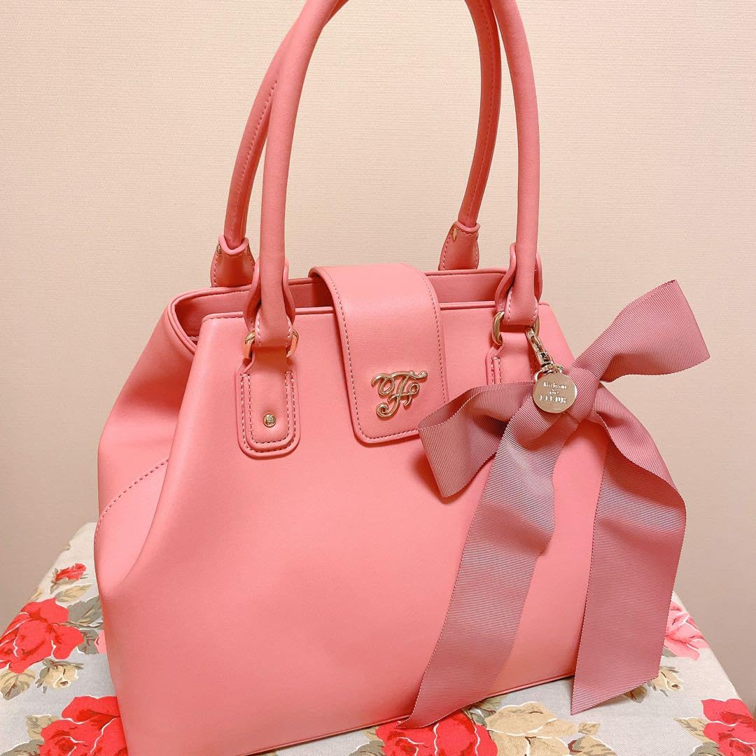 Amazon.co.jp: Maison de FLEUR リボンチャームMバッグ ピンク : おもちゃ 