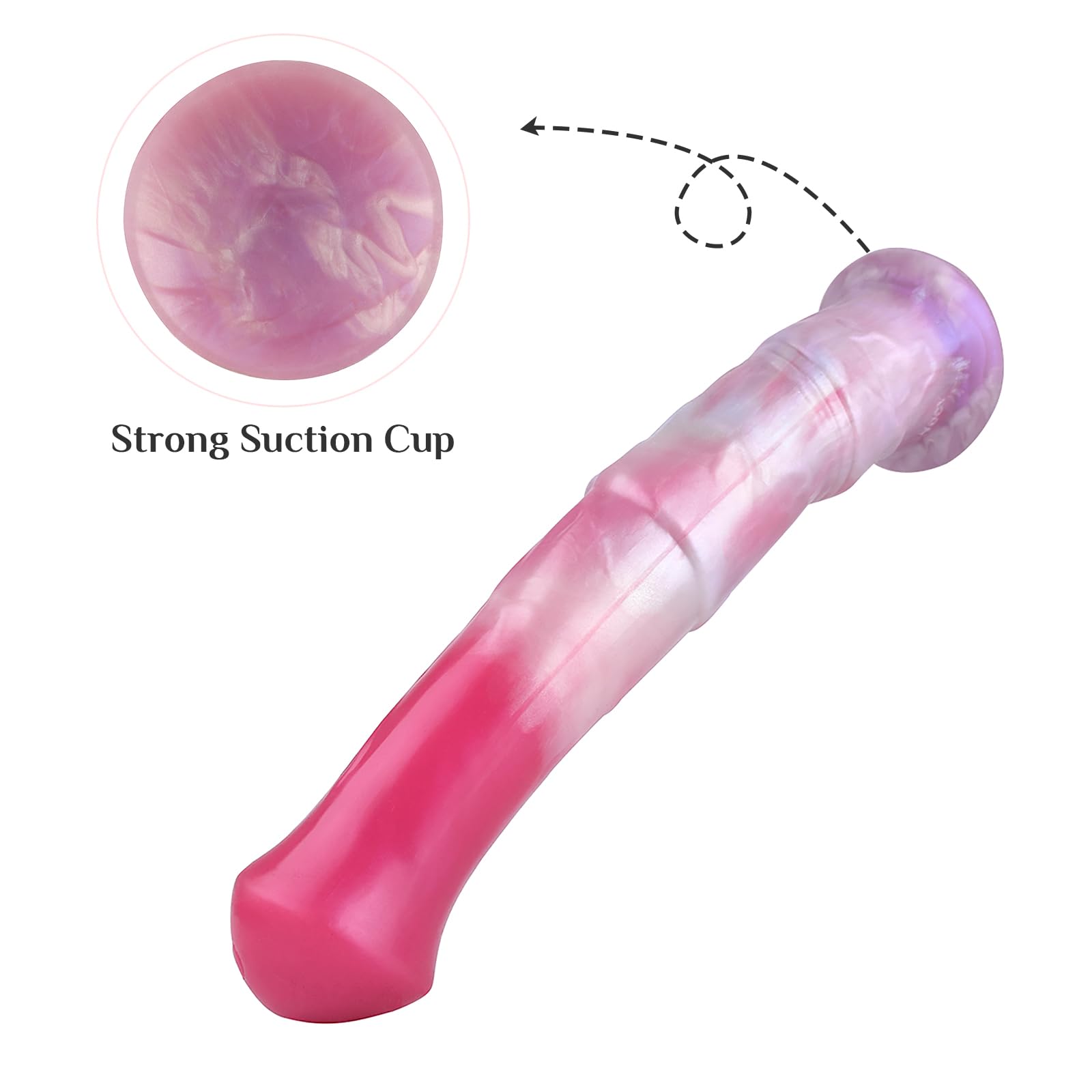 Amazon.com: Realistic Squirting Dildo with Suction Cup, 16.53'' SOFE  Silicone Dildo, Extra Large Anal Plug Adult Sex Toy for Women Men - L :  Health & Household