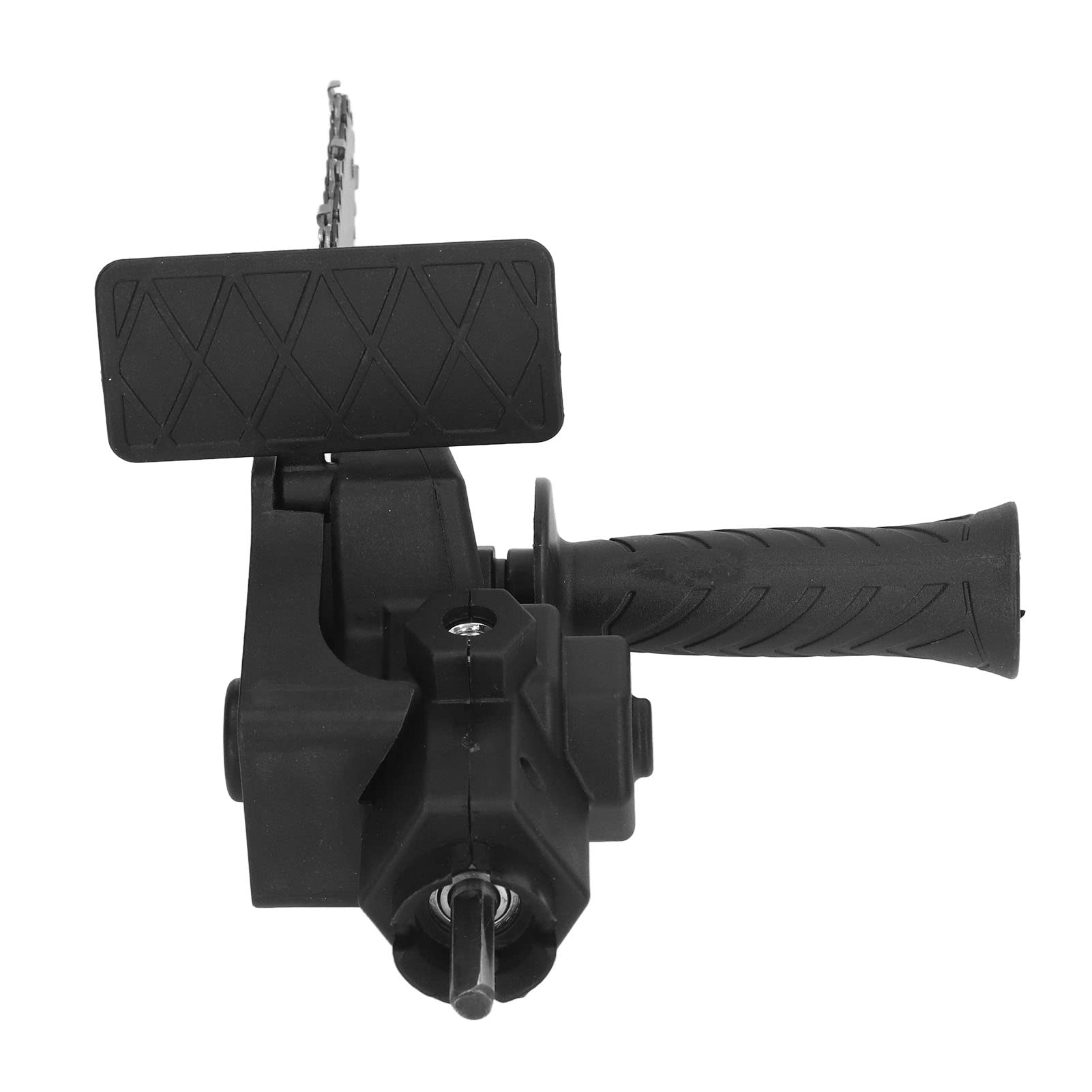HEEPDD Adaptador de Taladro a Sierra, Cabezal de Conversión de Sierra Portátil de Fácil Montaje, Luz Duradera para Carpintería (para Taladro eléctrico de 6 Pulgadas)