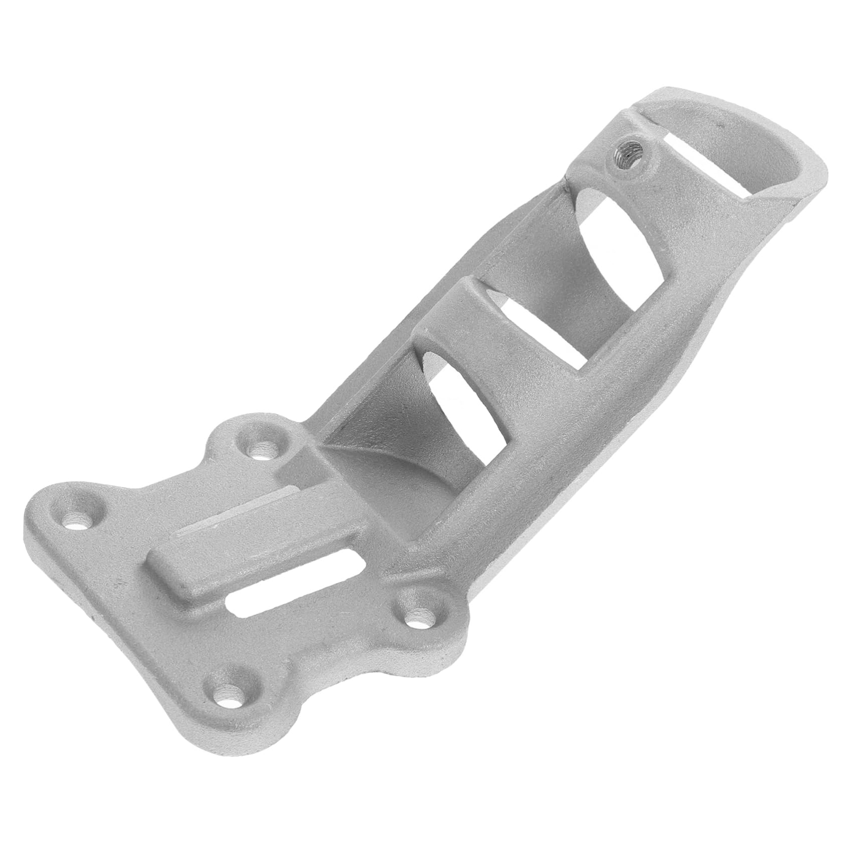 HPGOED Supporto Per Asta Bandiera Da Esterno In Lega Di Alluminio - Staffa Regolabile A 45° O 90° Con Viti In Acciaio Inox - Antiruggine Per Casa, Giardino, Balcone - 2