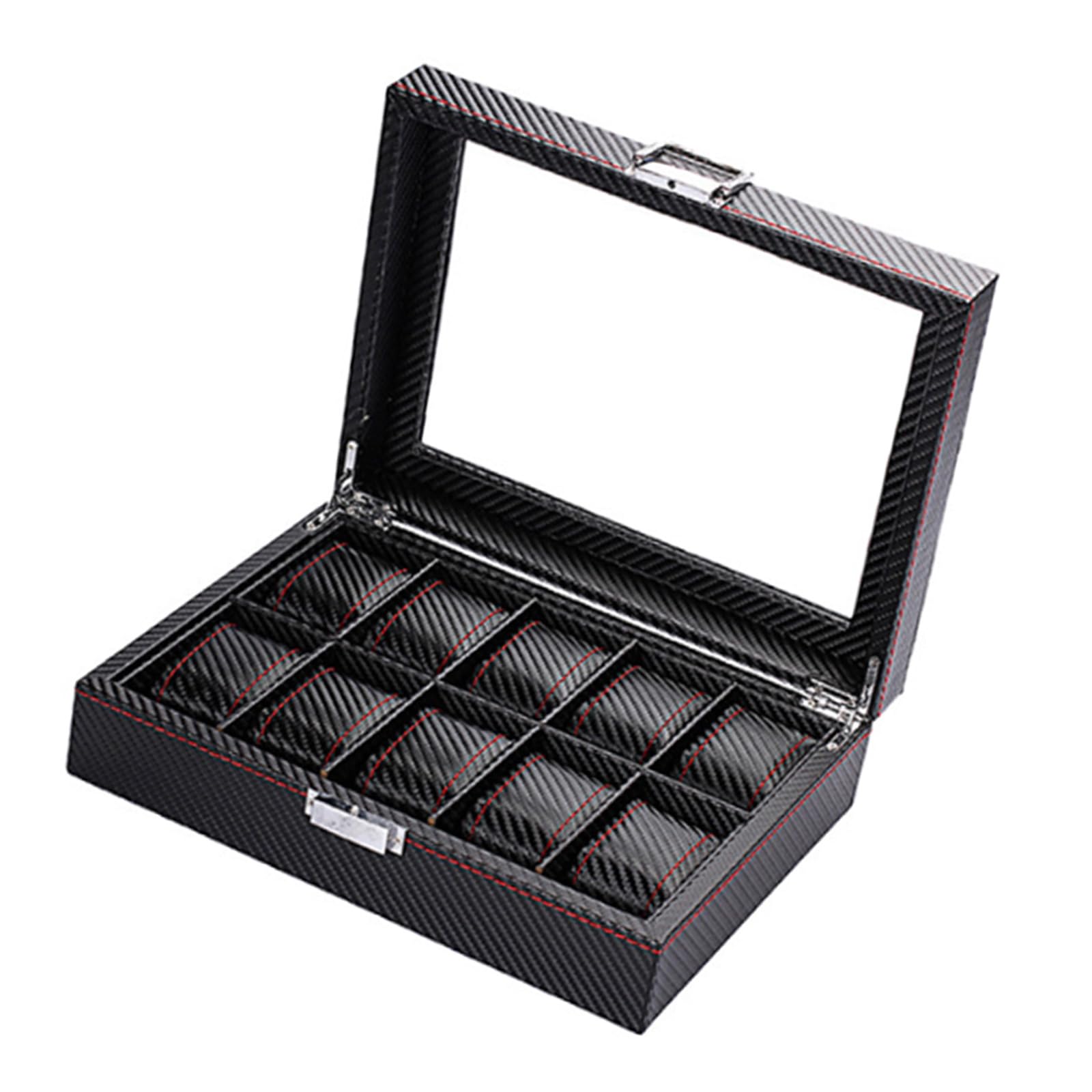 HDOYTXXM Flexible Jewelry Planner Box Fiberboard Frame Scratch Verification Plan Safeguards Valuables During Travel Family Secure Storage Box