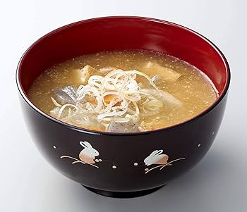 Amazon.co.jp: 三義漆器(Sanyoshi) 汁椀 茶 590ml 味大汁椀 新溜