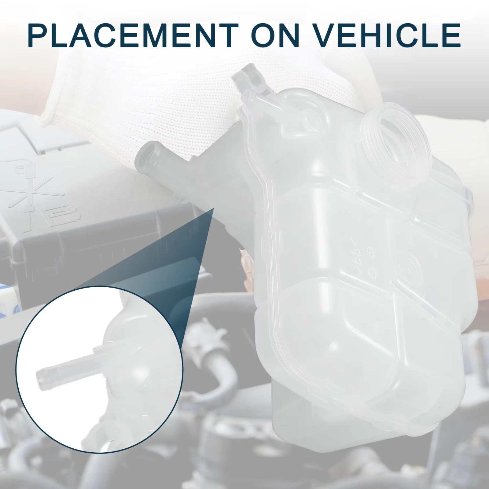 Repuestos para Toyota RAV4 2009-2018: Depósito de expansión de refrigerante, Botella de anticongelante 16470-0H100