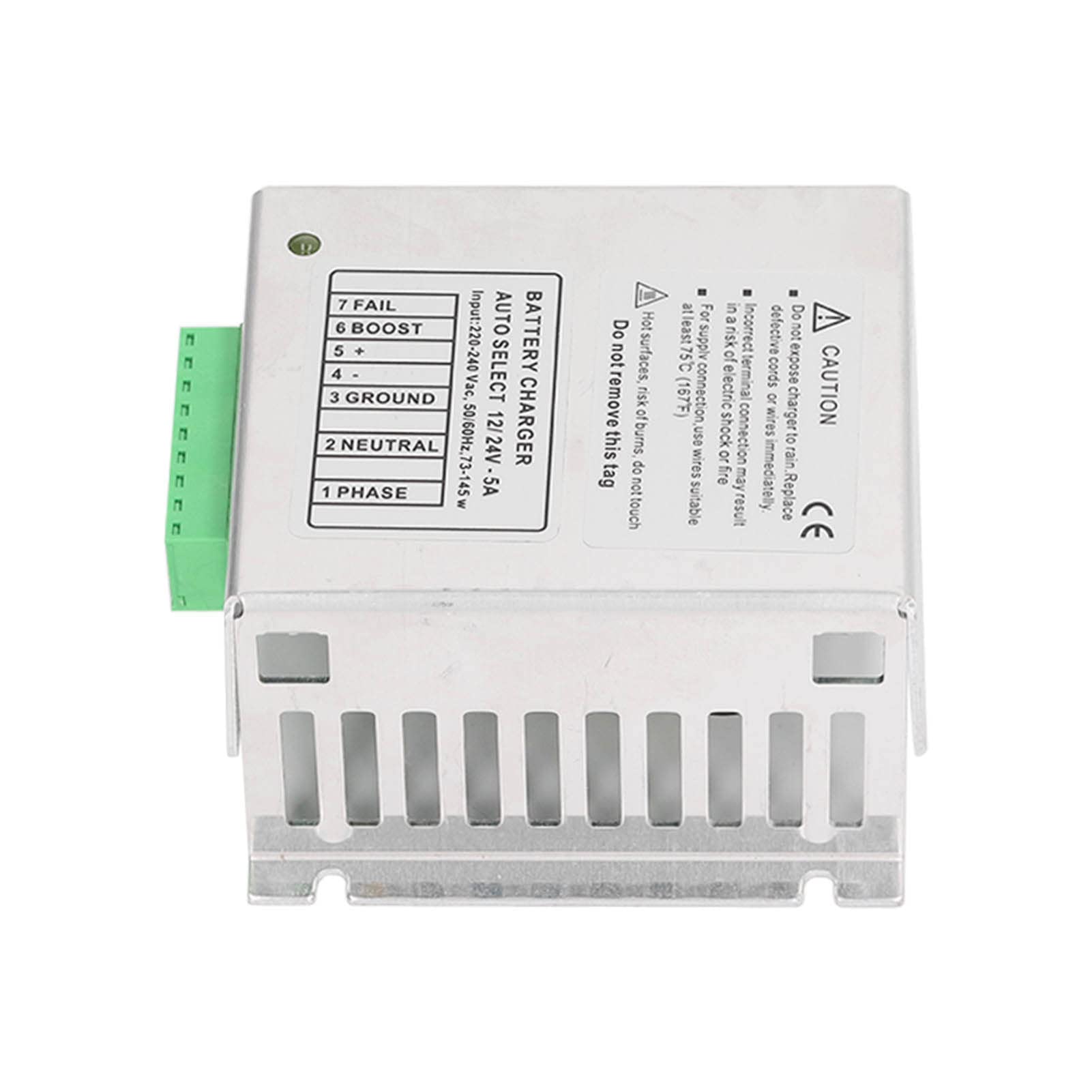 Caricabatteria per generatore 12 V 24 V DC Cambio Automatico 5 A Caricabatterie