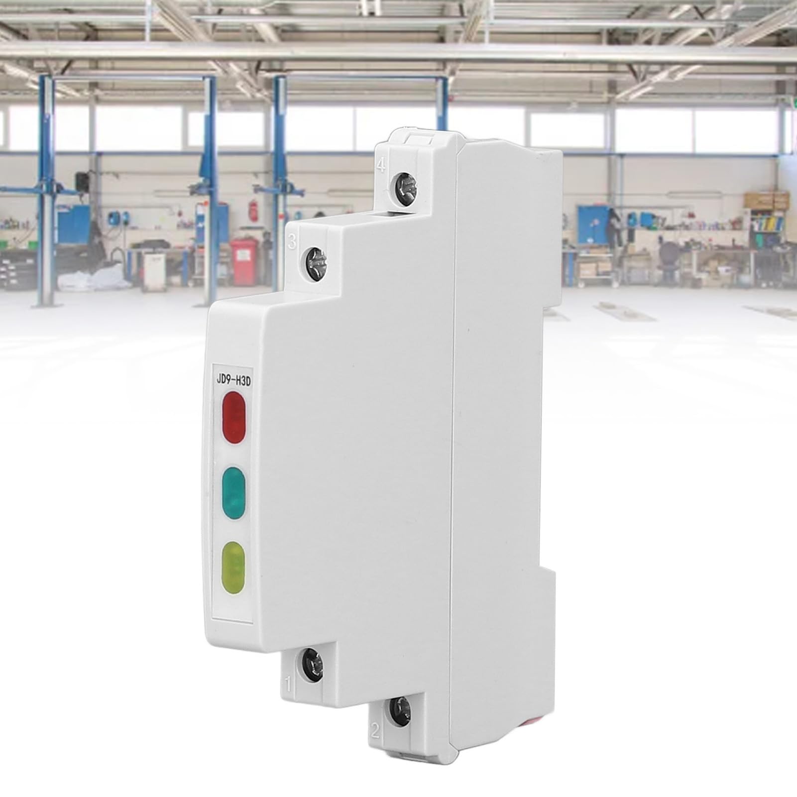 Wskaźnik LED Szyny 230 V AC/DC Lampka Sygnalizacyjna do Warsztatów PLC CNC, Emitująca Kolor Czerwony/żółty/zielony, Wielofunkcyjny Stycznik Rozrusznika Magnetycznego