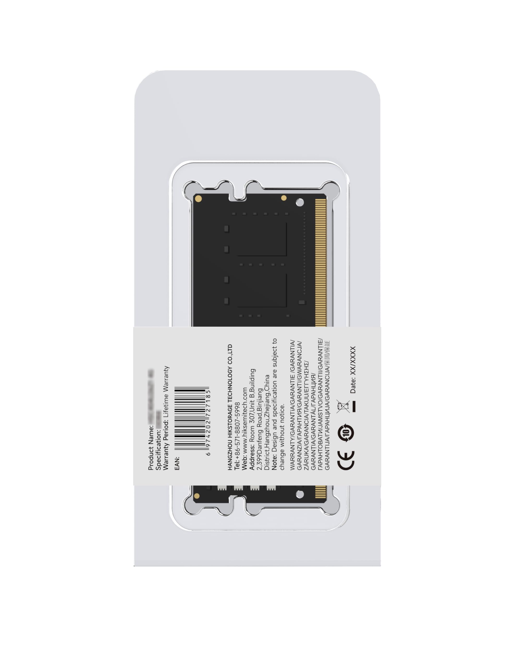 HIKVISION HIKSEMI RAM SODIMM 8 GB DDR4 3200 MHz 260Pin Marka