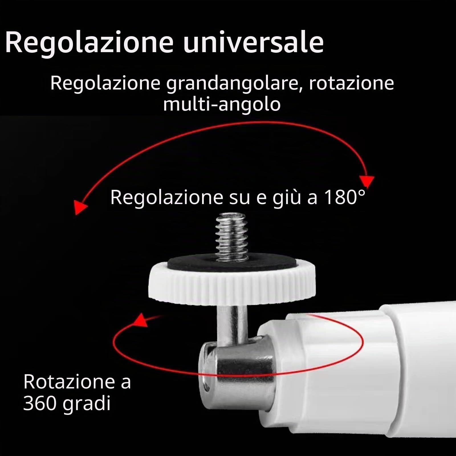 Zimoer 3 Supporto Da Parete Per Telecamere Di Sicurezza Da Interno/esterno, Supporto Da Parete Telecamera -supporto Da Soffitto Staffa Regolabile Per Arlo, Arlo Pro E Altri Modelli Compatibili