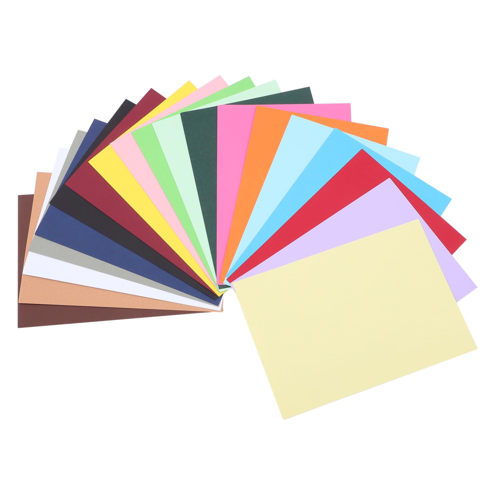 Gatuida 100blätter Bastelpapiere Papierkarten Blankopapier Bastelmaterialien Origamipapier Diy-malpapier Zeichenpapier Karton zum Gestalten