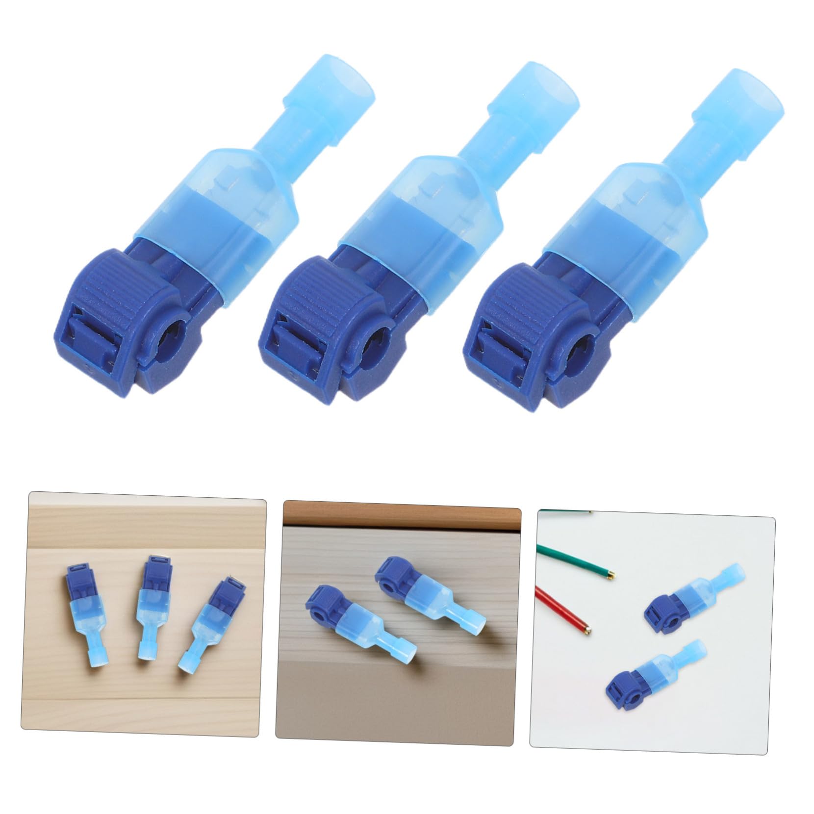 PRETYZOOM 240 Paires Connecteurs T Tap Connecteurs sans Dénudage de Raccordement Électriques pour Câbles avec Fils Flexibles Mm²