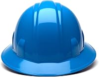 Vista 13 de Pyramex Safety SL Series Full Brim Hard Hat 4-Point Ratchet Suspension