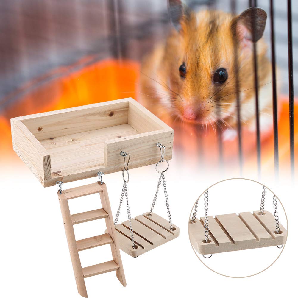 minkissy 3Pcs Papegaai Ladder Speelgoed Ladder Vogel Accessoires Papegaai Speelgoed Hamster Brug Kleine Dier Vogel Kooi Speelgoed Vogelladder Klimmen Speelgoed Klimmen Accessoires Vogelkooi