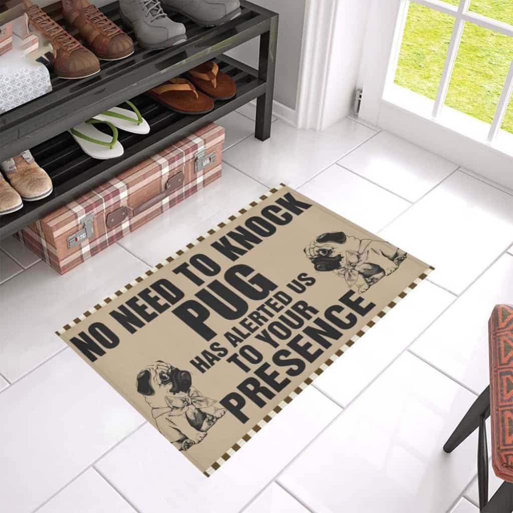 Paillasson extérieur entrée Carlin paillasson humoristique tapis de sol