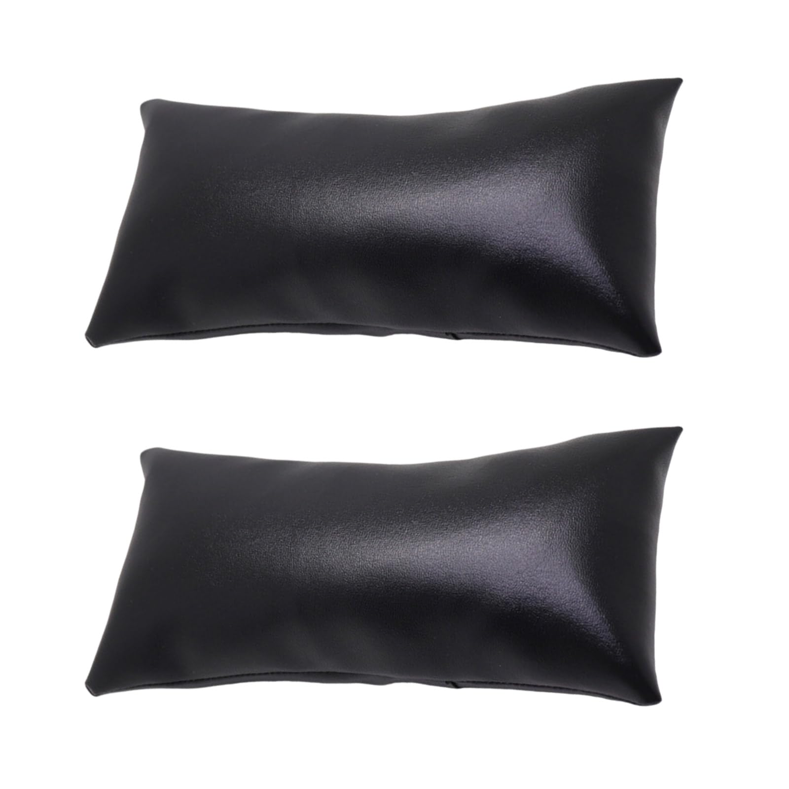 Hrtyvhin 2 Pack Bangle Presentation Cushions Soft PU Leather Texture Watch Cushion With Reinforced Base For Organizing Long Display Pillow