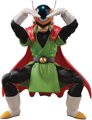 Bandai Tamashii Nations S.H.Figuarts Great Saiyaman "Dragon Ball Z" Figura de acción, multicolor, talla única