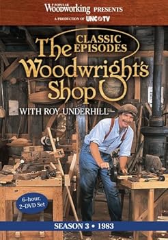 DVD The Woodwright's Shop (Season 3): Roy Underhill's Classic Episodes on Handtools & Woodworking Book