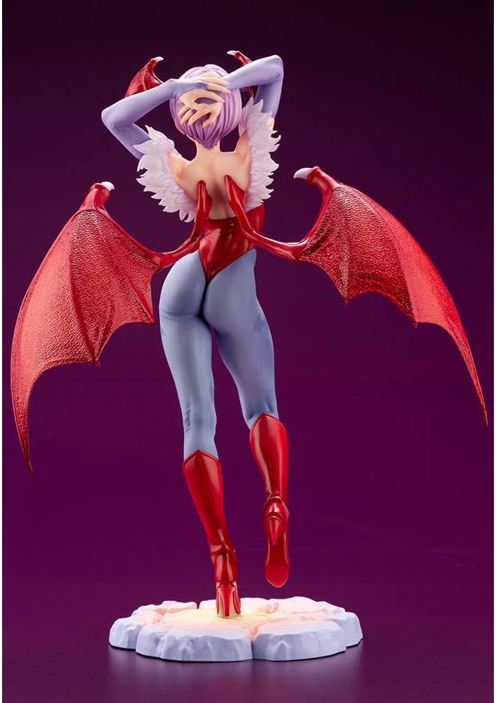 Lilith Figure Statue 22.5cm Original Painting Demon Warrior Girl Lilith Action Figure Model 1/7 Scale PVC Figure Desktop Ornaments