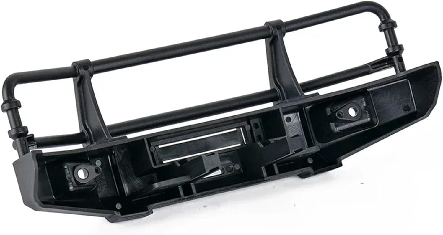 金属製フロントとリアバンパー 牽引フック付き 1 18 RC クローラーカーアップグレードパーツアクセサリー RC カーパーツと互換 For  TRX4M For Defender 1/18 金属製フロントアンドレアRバンパー、牽引フック付き、RCクローラーカーアップ Trx4m用ニンジャラホイールベース  ... パーツ プラスチック製フロントバンパー R86545 EX86190 1/10 RCモデルカー クローラーアクセサリー用