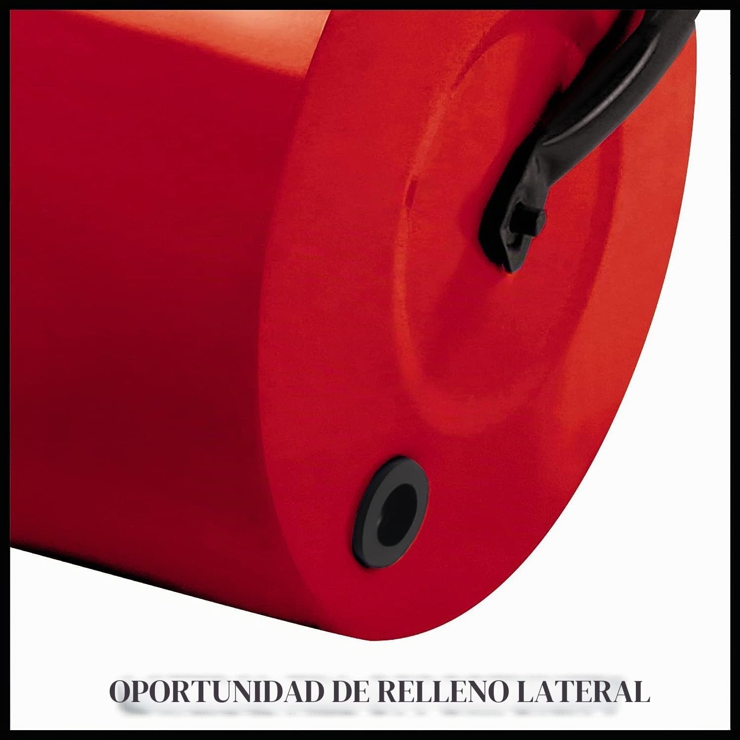 Einhell Césped Rodillo GC-GR 57 (57 cm Ancho, 32 cm de diámetro, Laterales Posibilidad de Relleno con Cierre por Ambos Lados, Suciedad Ajustable ABS treifer)