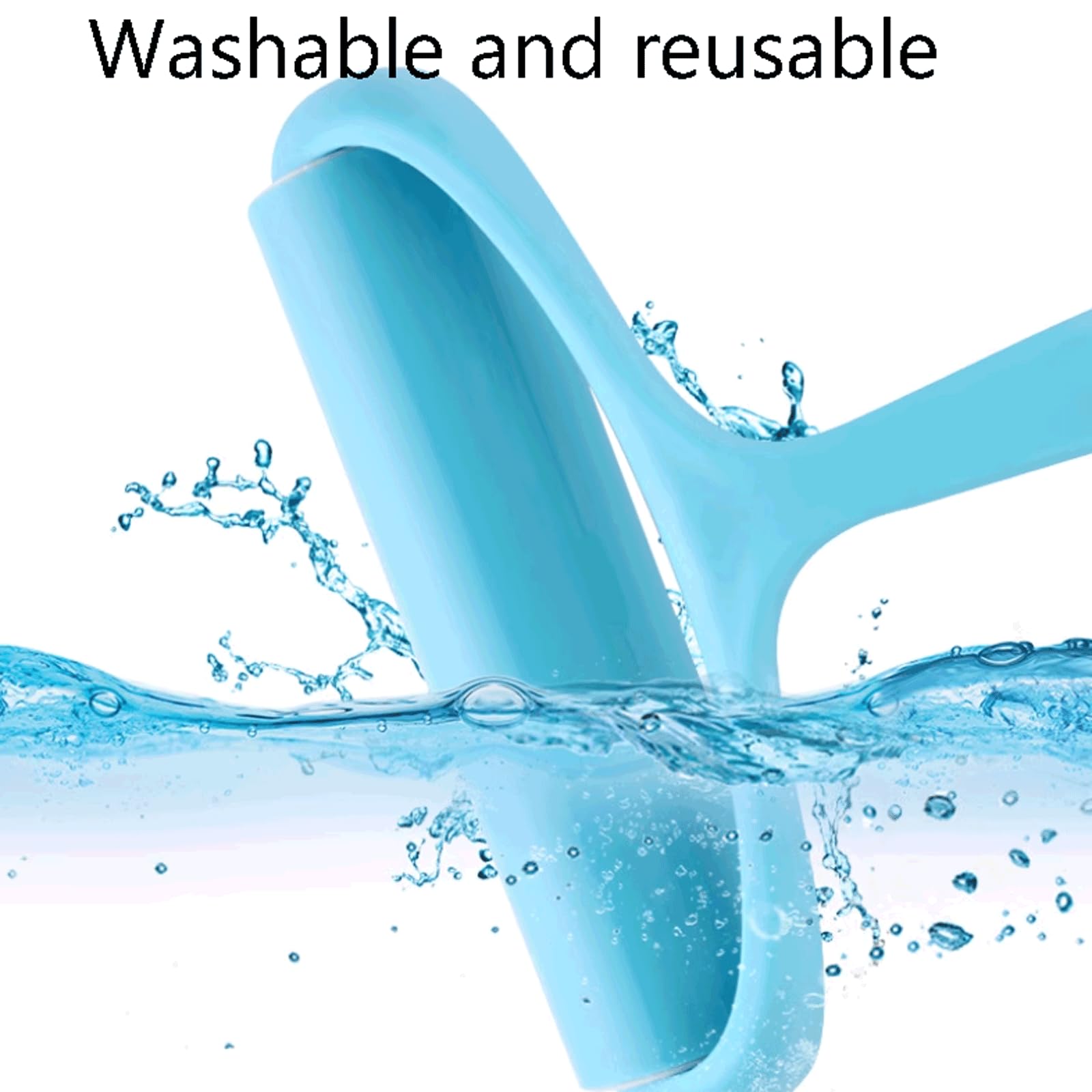 Fuerte adherencia Rodillo de Pelusa de plástico con Funda, eliminador de Pelusa de Rodillo Lavable con recambios, Rodillos de Pelusa Reutilizables Que se ensanchan 19cm/7,4 Pulgadas portátil