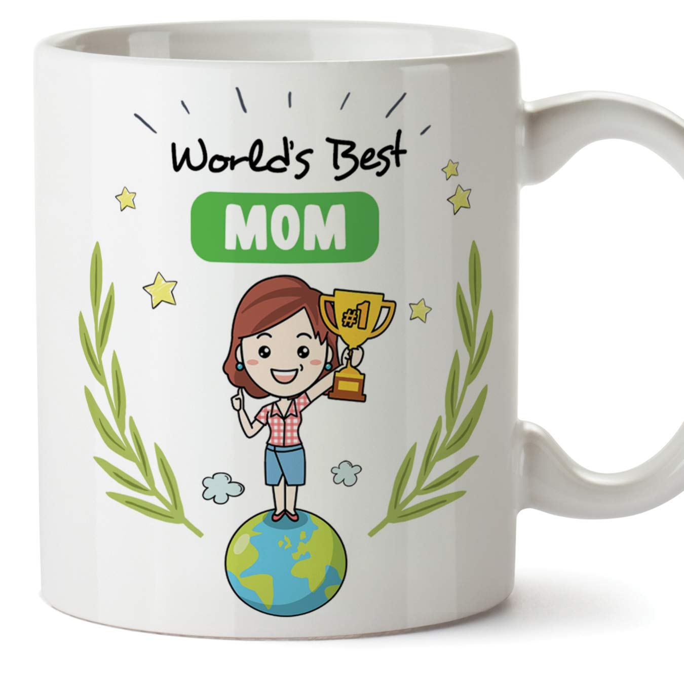 Taza Con Texto En Alemán "Das MIMIMI Stark In Dir Ist ", Idea De Regalo, Taza Infantil, Regalo (blanco