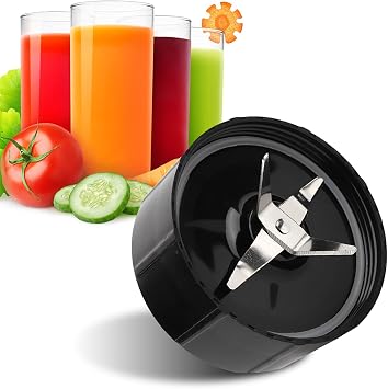 Cross Blade Blender Replacement Parts Work, Extractor Cross Blade Juicer Part Replacement Blades Blenders Juicer Kitchen Accessory Replacements for 250W