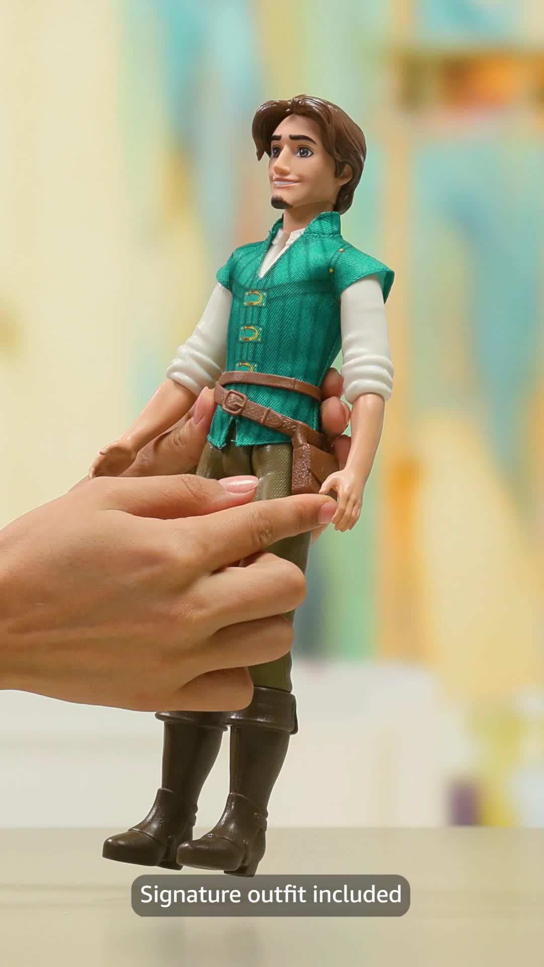 Mattel Disney Princess Toys, Posable Flynn Rider Fashion