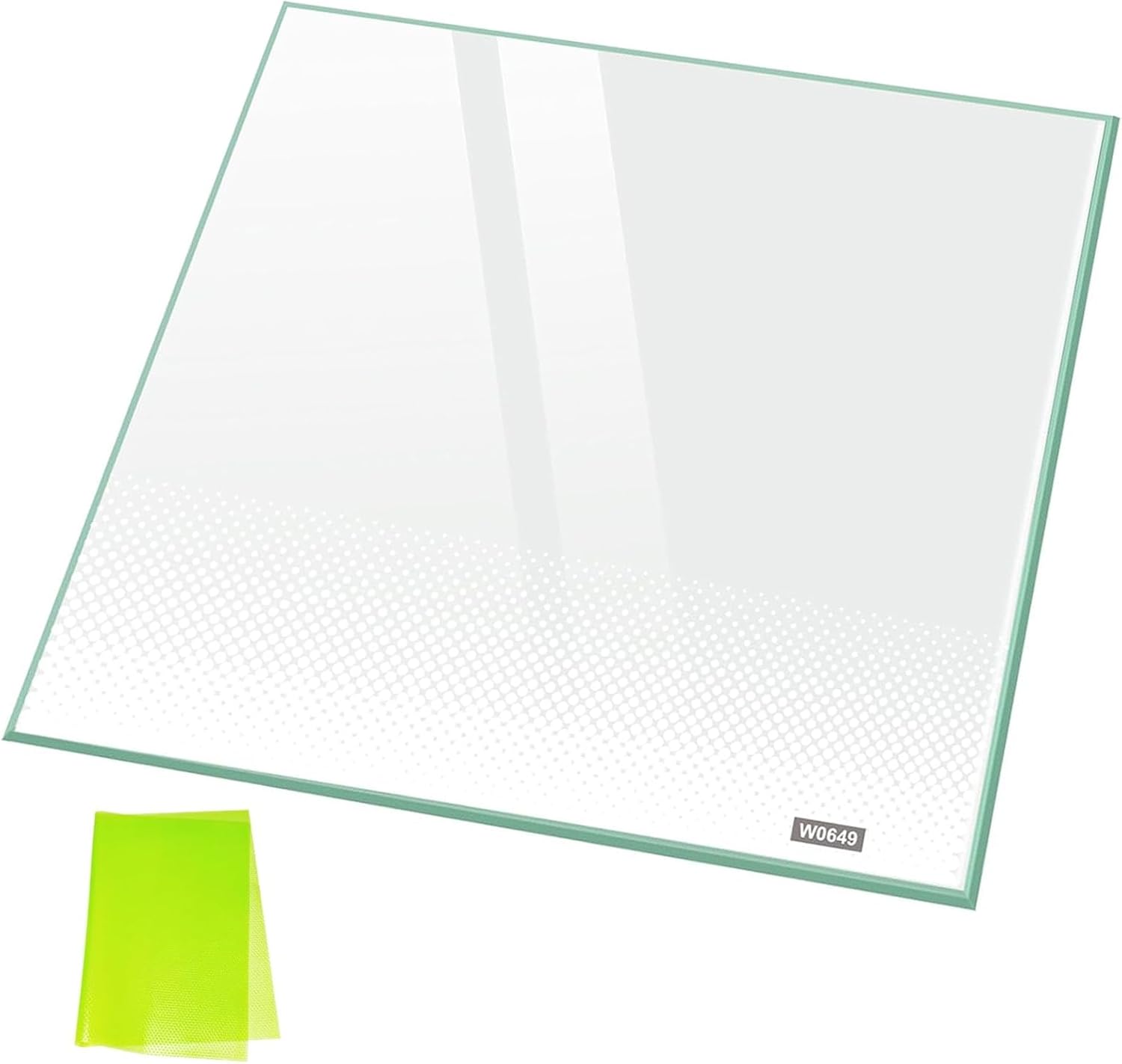 UPGRADED 240350649 Crisper Glass Replacement Compatible with Frigidaire Shelf Glass Replacement 17 x 15 Inch for Frigidaire Shelf Replacement Parts 241711236 FFHS2612LS0 FFSS2625TE0 FFHS2611LS0 Glass