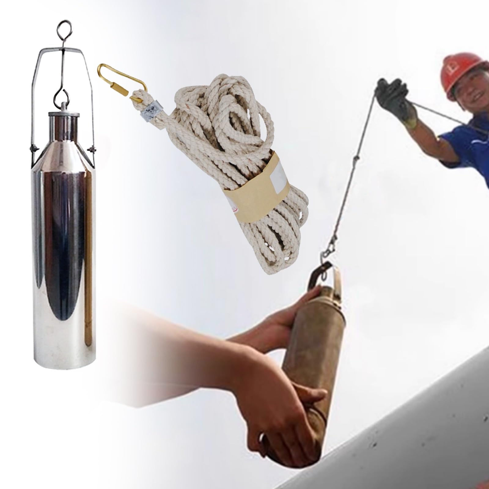 Muestreador de aceite y combustible en recipiente de cobre para muestreo de lubricante de motor