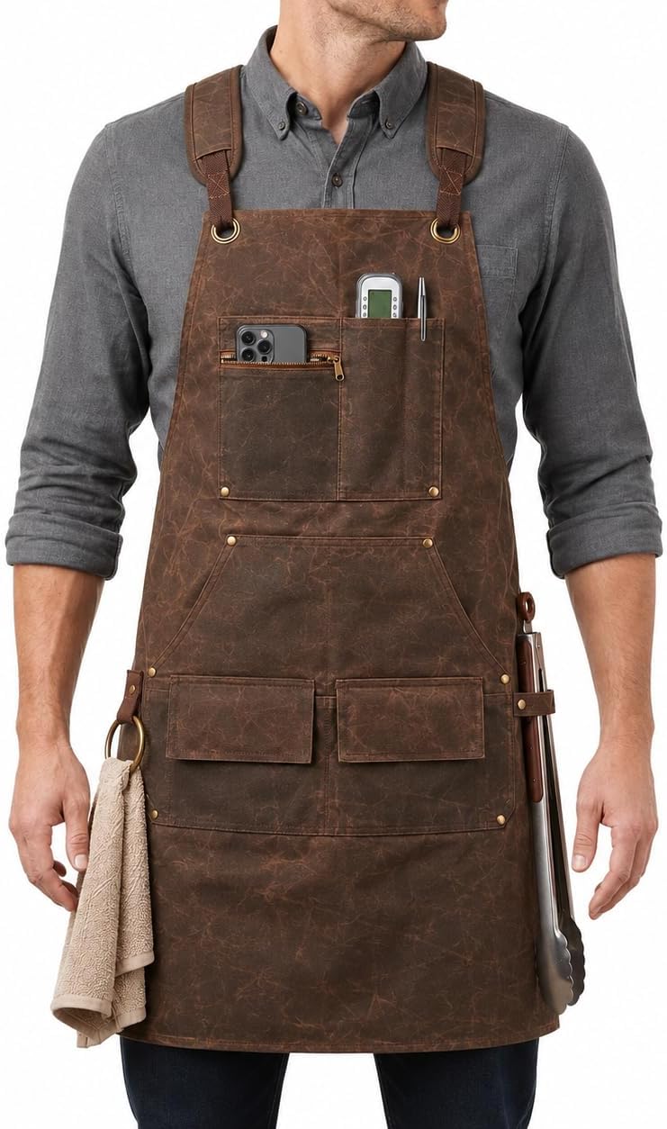 Searforge Waxed Canvas Apron