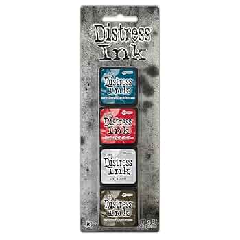 おまけ　Ranger Distress Ink セット（インクパッド・ボトル） Amazon.com: Ranger Tim Holtz Distress Mini Ink Pad Kits - #1