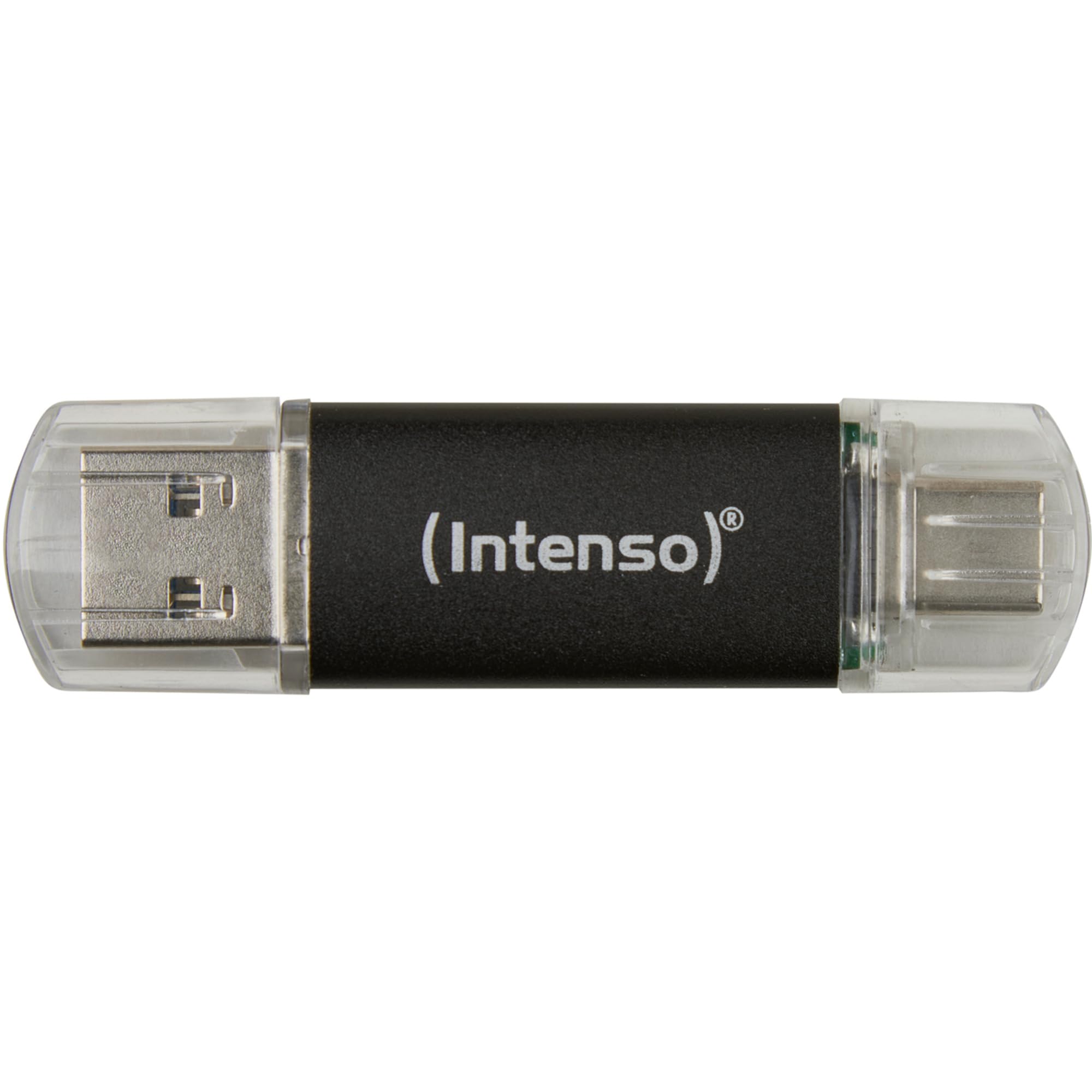 Intenso Twist Line 32 GB Dual USB Stick 3.2 Gen 1x1, USB-C & USB-A, 70MB/s, Anthracite