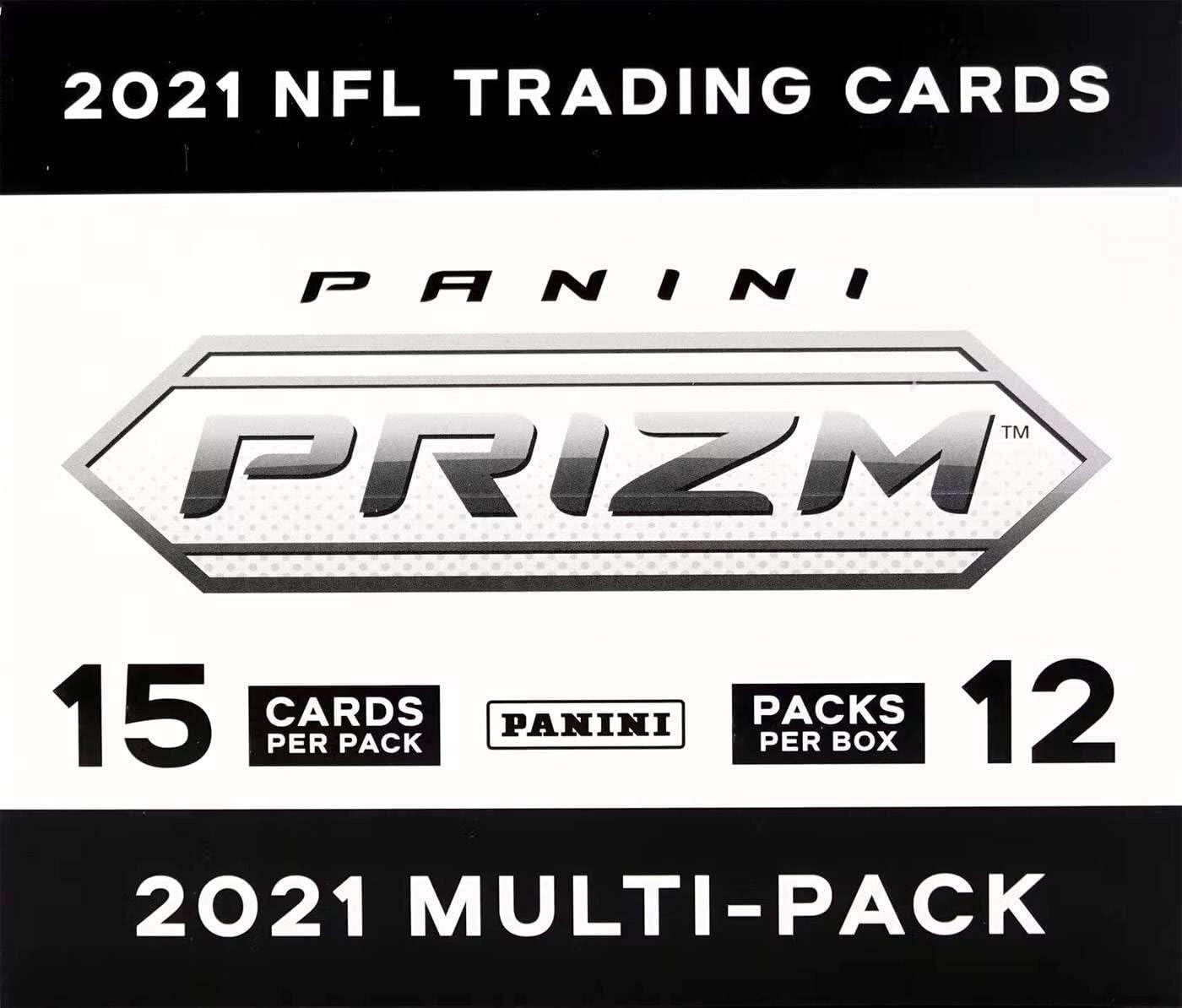 2021 Panini Prizm Football Cello Hanger Pack - 15 Trading Cards - New