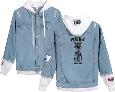 jaket hip hop denim