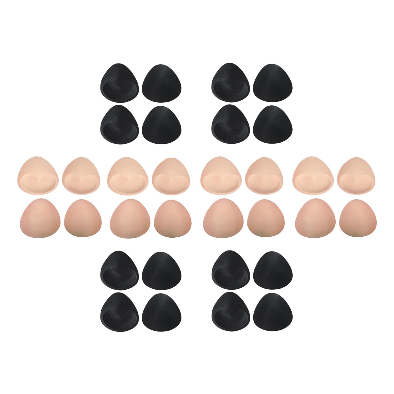 16 Pairs Female Bra Pad Inserts Push Up Sponge for Swimwear Sportwear-image-41