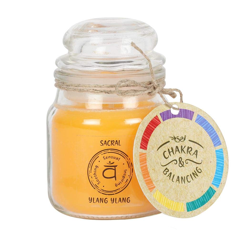 chakra balancing 9cm Sacral Scented Candle