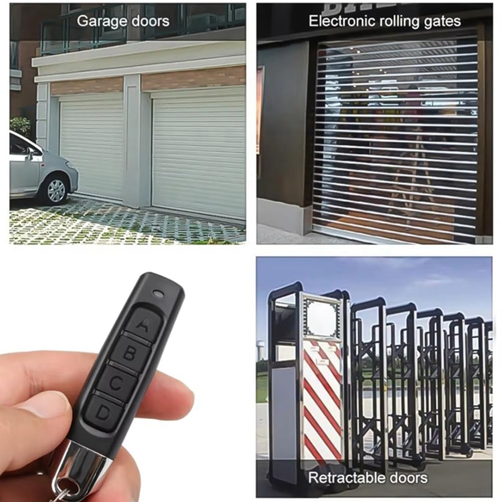 20 Mandos A Distancia de 433 MHz para Puertas de Garaje, Duplicadores, Clonadores, Códigos, Transmisores de 4 Botones.