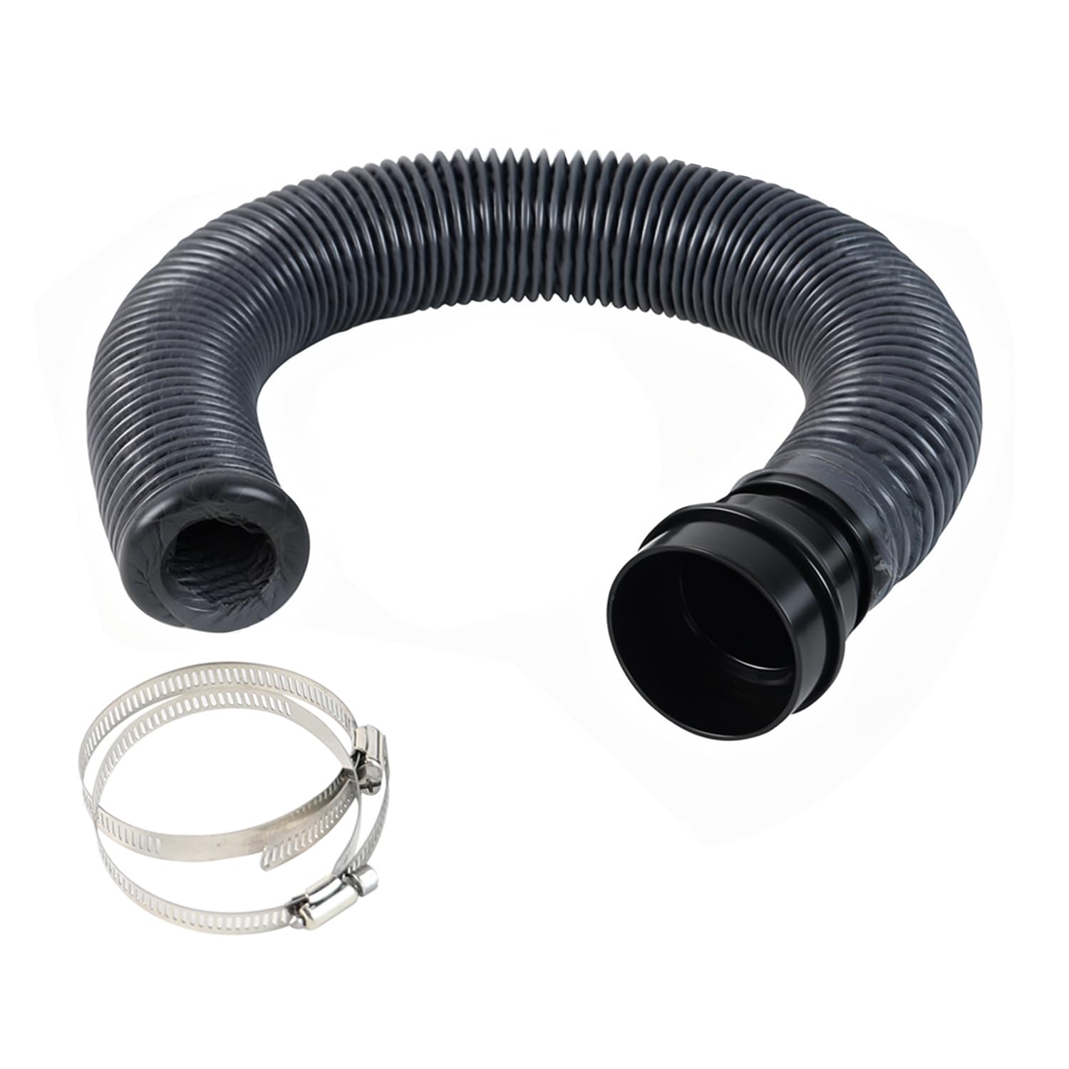 FumeClear Duct Hose fume extractor retractable heat resistant duct hose, 78 inches long. (50mm Diameter) Suitable for laser engraving machine